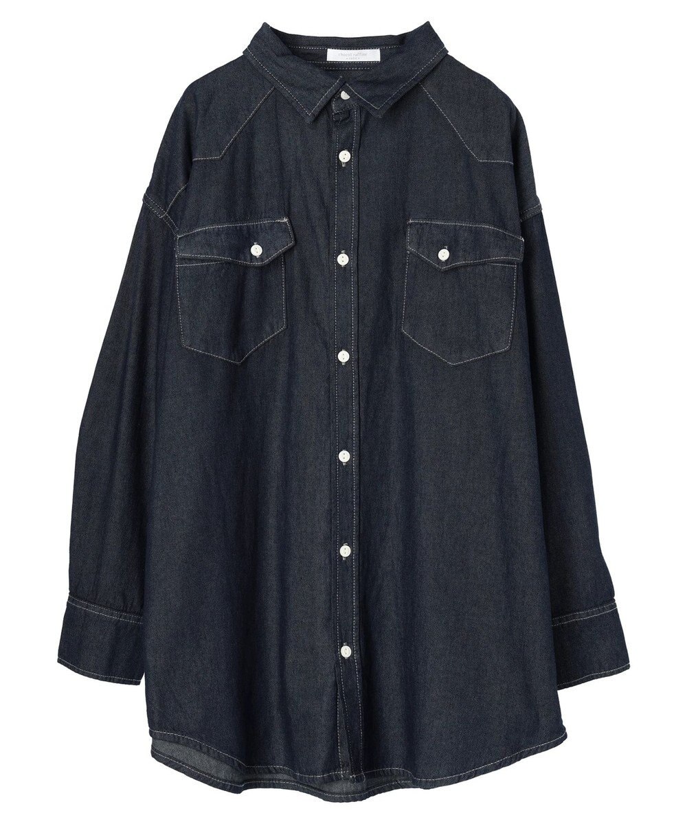 Green Parks ウエスタンＢｉｇデニムシャツ 