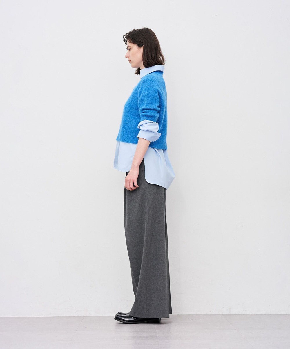 uncrave アルパカファーニット ショートトップス 