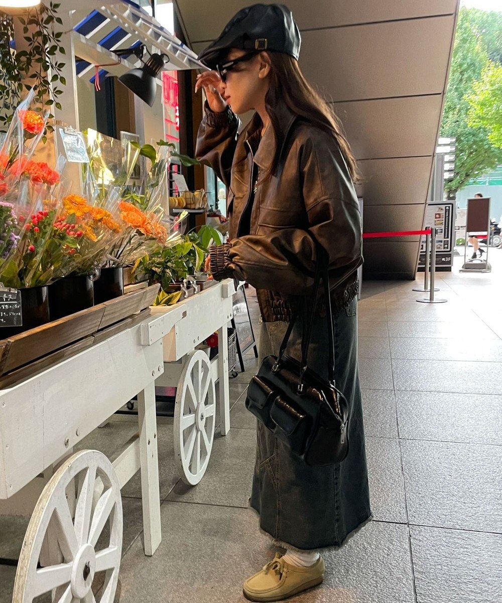 WEGO PUショートブルゾン 