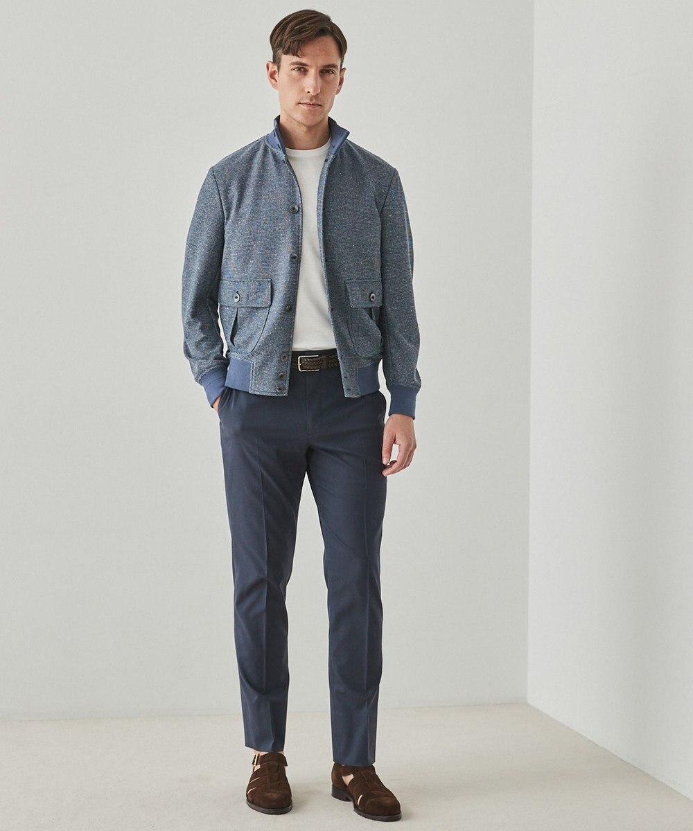 GOTAIRIKU 仕事で着られるTシャツ【サラサラ/よれにくい/透けにくい】キレイめ 鹿の子 ビズTシャツ 