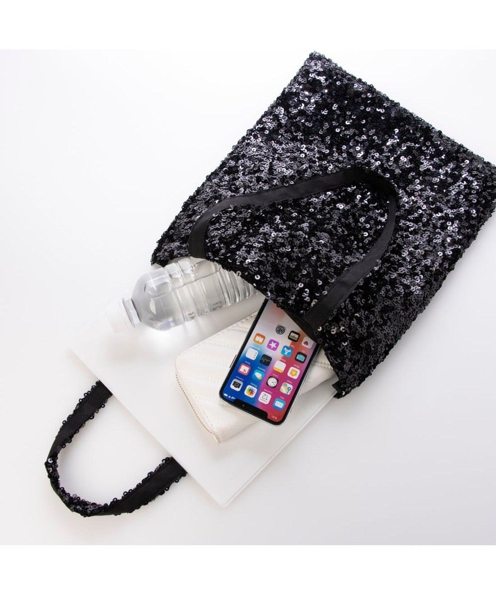 UNBILLION カシュカシュ cachecache / スパンコールトートバッグバッグ 