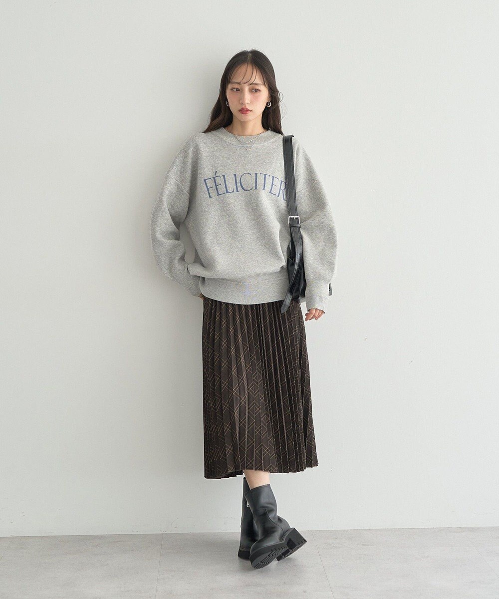 earth music&ecology プリーツミディスカート 