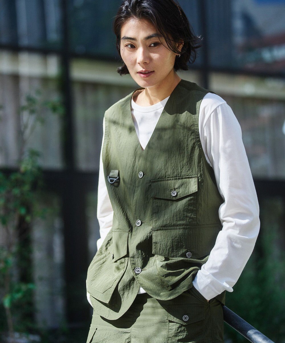 JOSEPH ABBOUD MOUNTAIN 【ECO撥水・軽量/男女兼用】Teeamu Jarviコラボベスト 