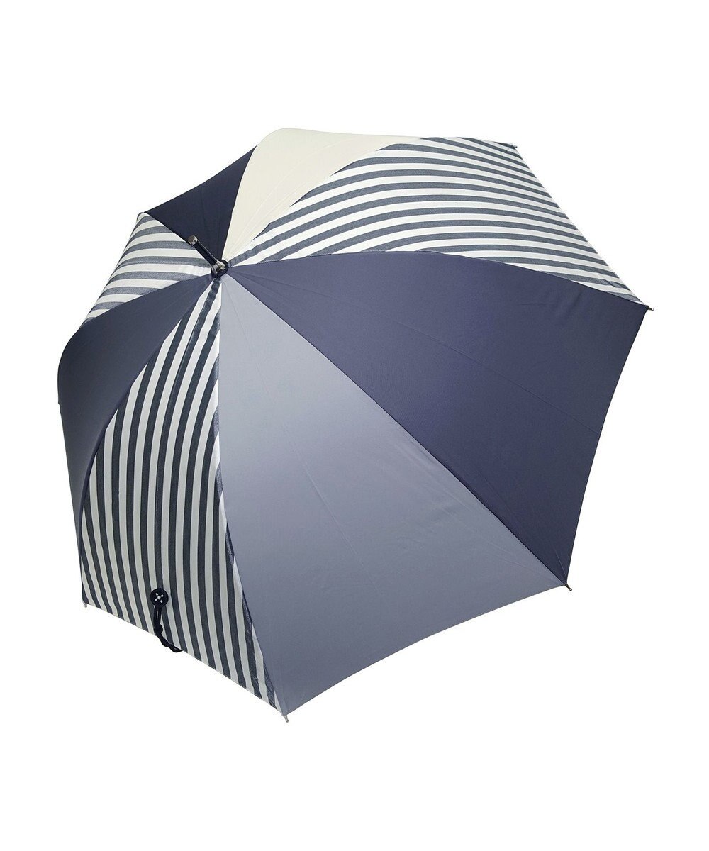 +RING UNISEX プラスリング 長傘 60cm BLK-STP T1373 