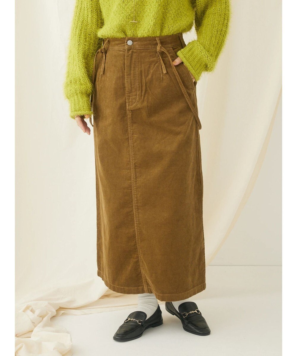 CRAFT STANDARD BOUTIQUE コーデュロイ２ＷＡＹサロペットスカート 