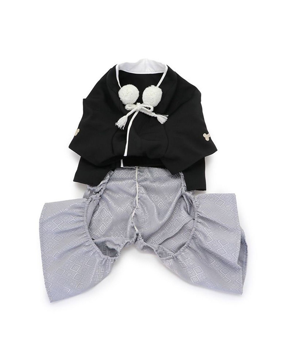 PET PARADISE ペットパラダイス 紋付袴 《シルバー》 中型犬 大型犬 