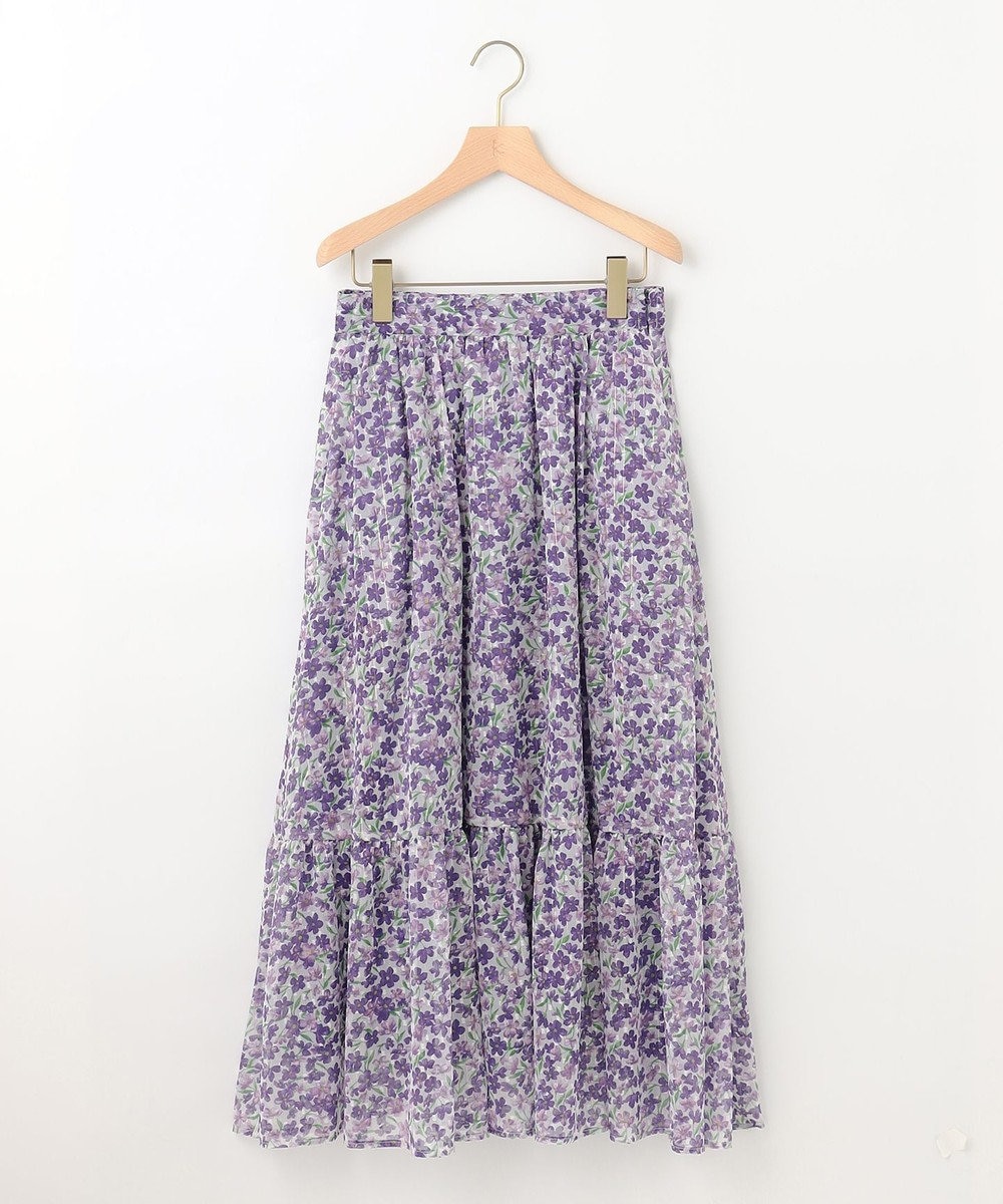 組曲 【23SS】ヴィンテージフラワープリント スカート 