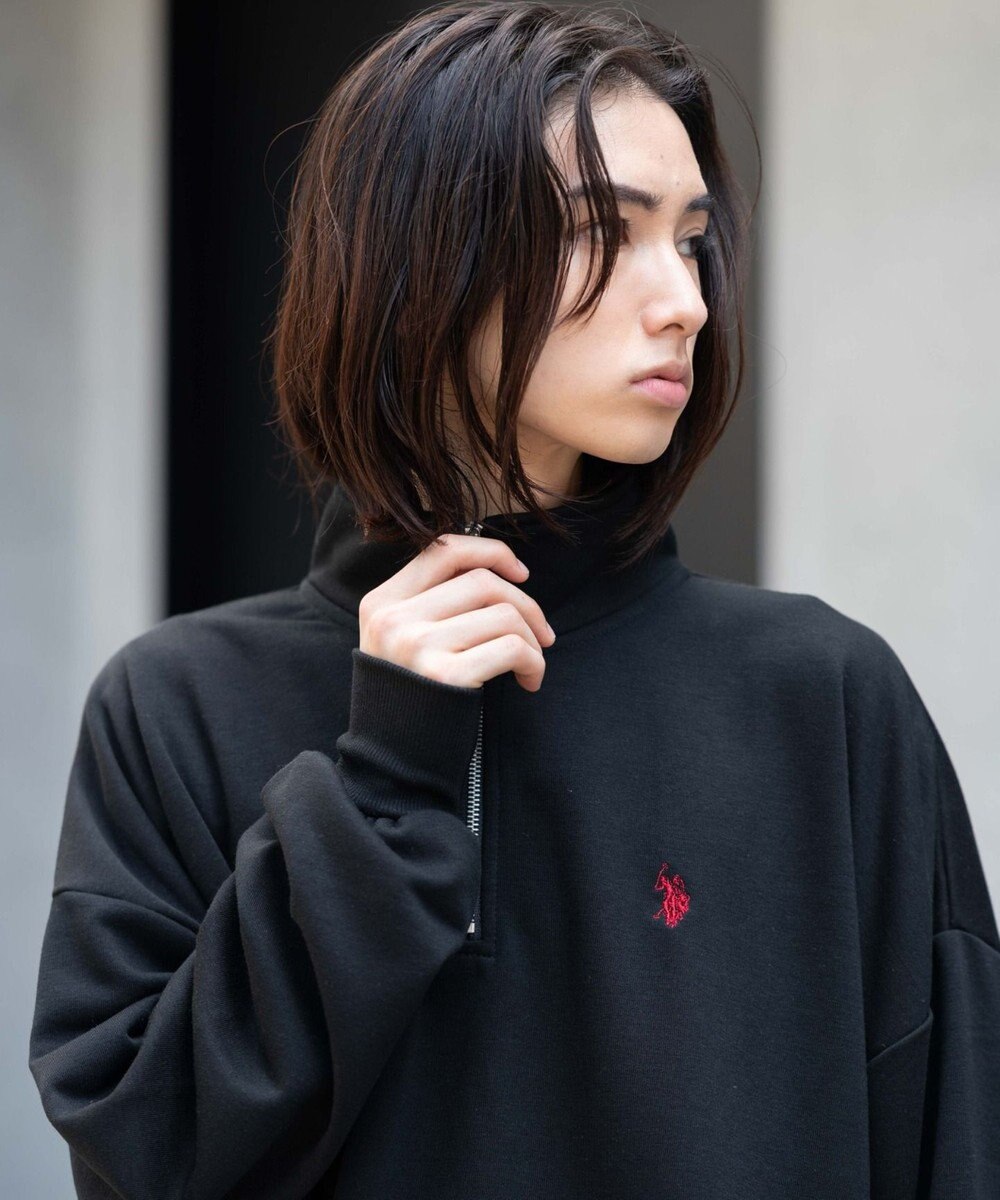 WEGO 【WEB限定/25年秋冬新作/ユニセックス着用ITEM】別注USPOLOハーフZIPPO 