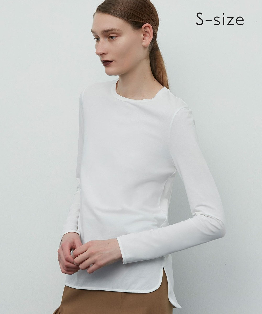 BEIGE， 【S-size】BROIS / ロングTシャツ White