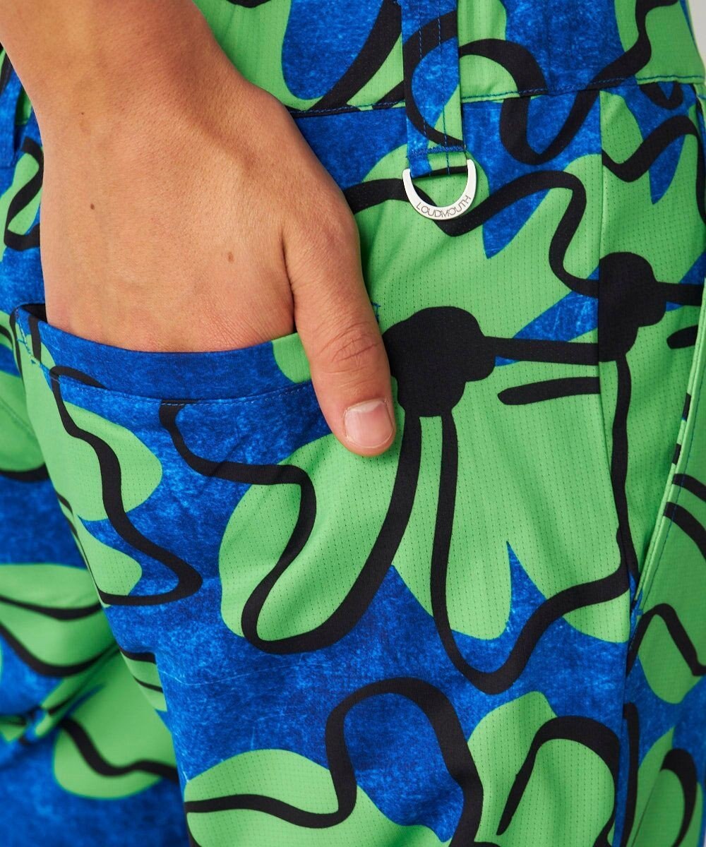 FILA GOLF／marie claire 【Loudmouth】柄ロングパンツ 