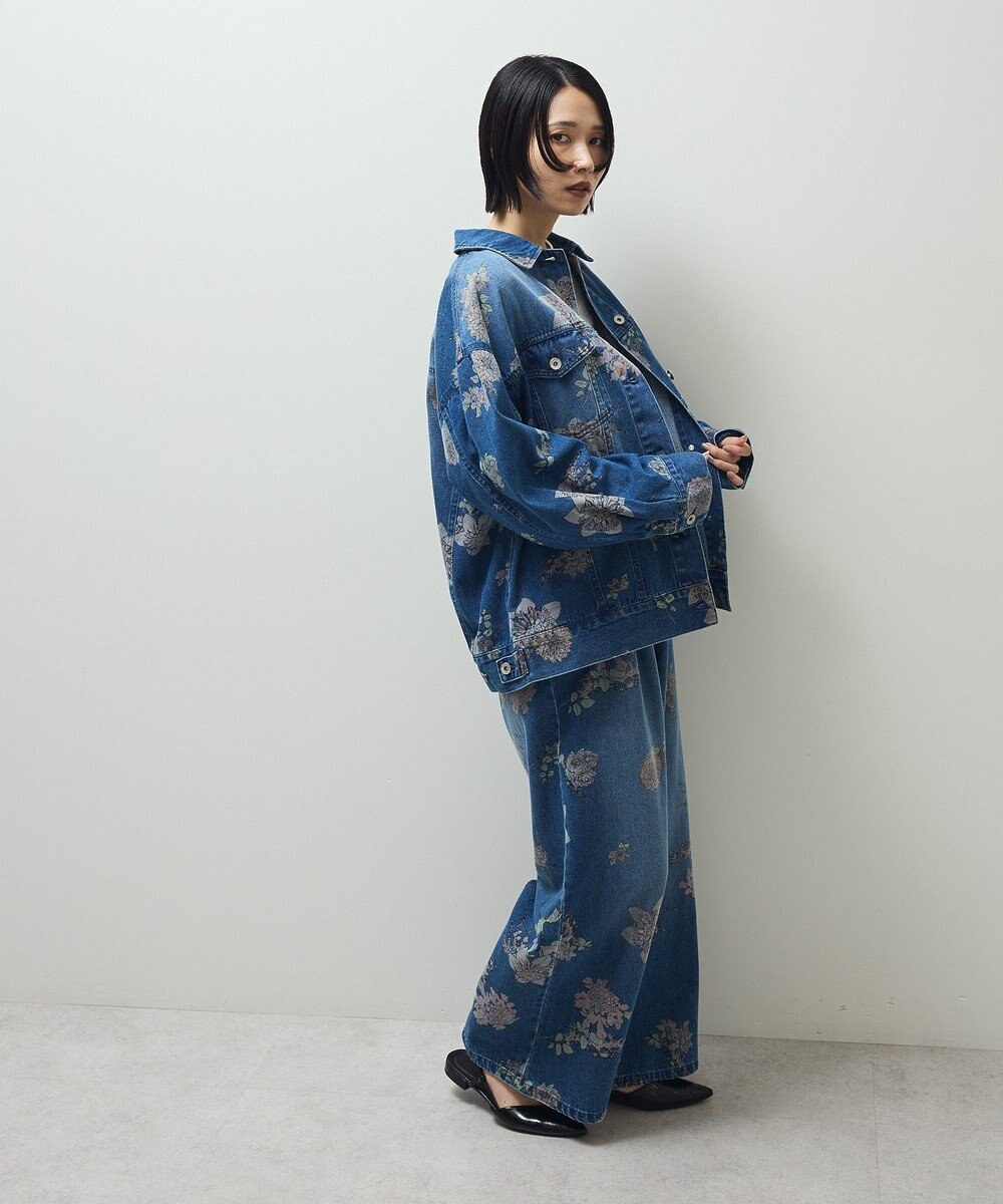 Green Parks ・SUGAR SPOON フラワーptオーバーGジャン 