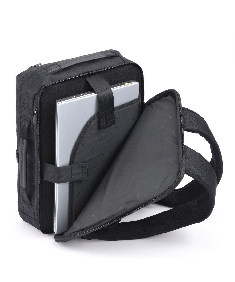 ACE BAGS & LUGGAGE ace. ガジェタブルSF ビジネスリュック A4サイズ 14インチPC収納２気室 68781 エース 