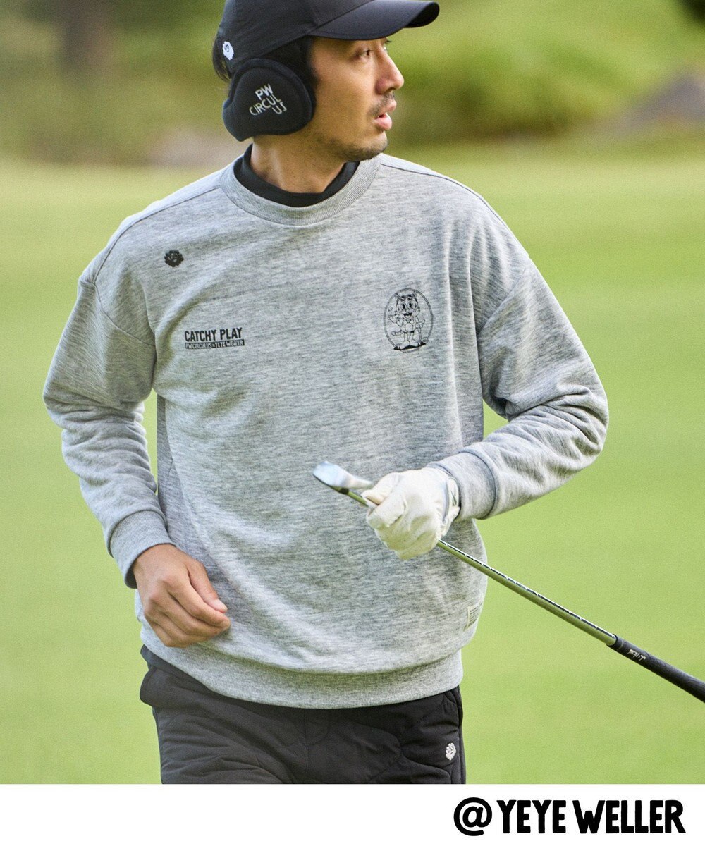 PW CIRCULUS 【UNISEX】【コラボアイテム】Yeyeコラボ スウェット ゴルフ 