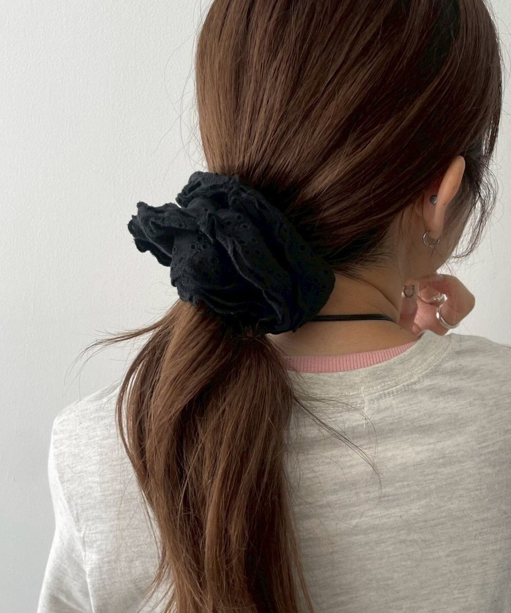 WEGO Lコットンレースシュシュ 