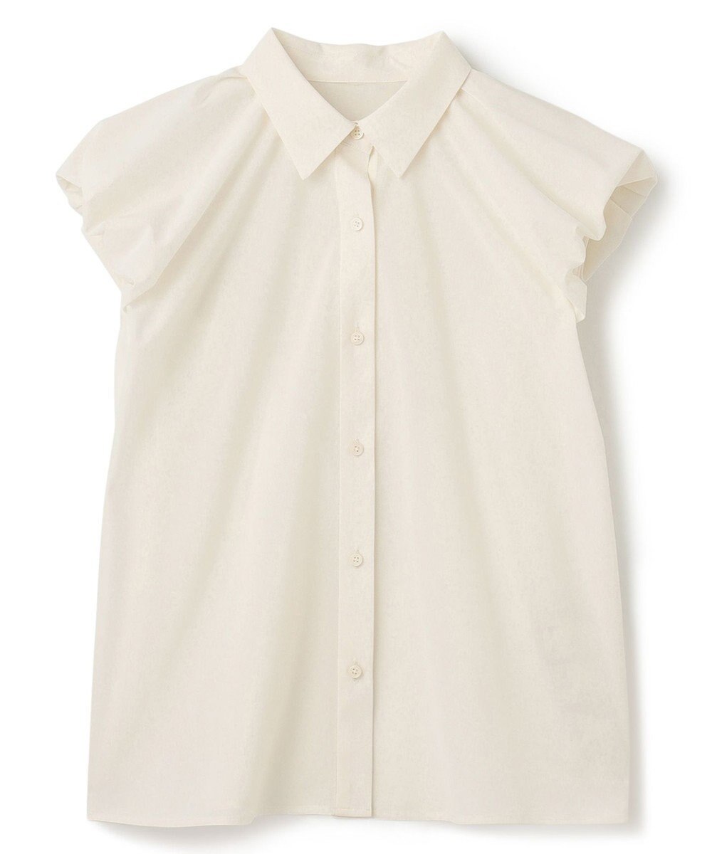 uncrave 【新色追加・洗濯機洗い可】シアー タックスリーブブラウス（uncrave STANDARD） 