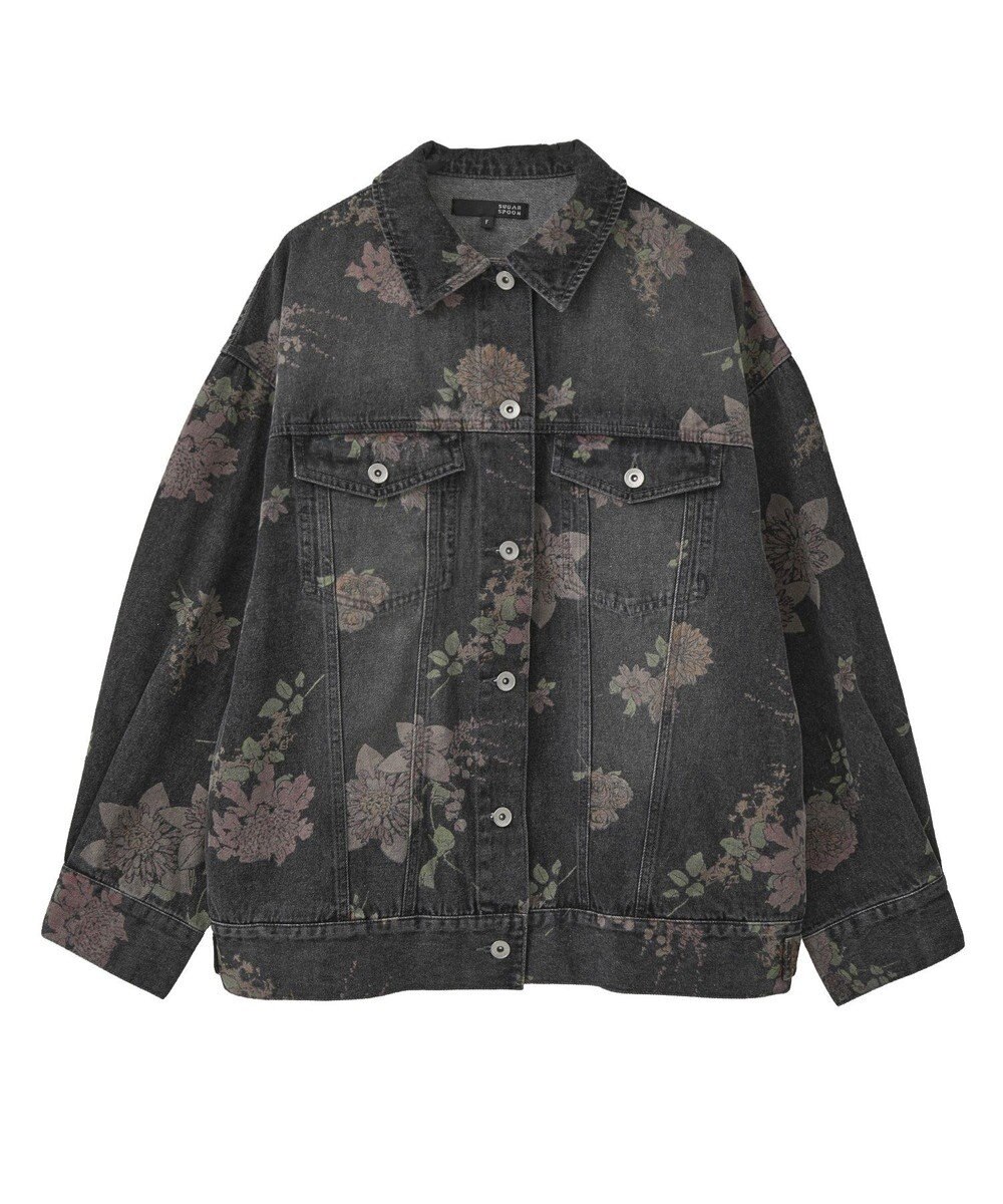 Green Parks ・SUGAR SPOON フラワーptオーバーGジャン 