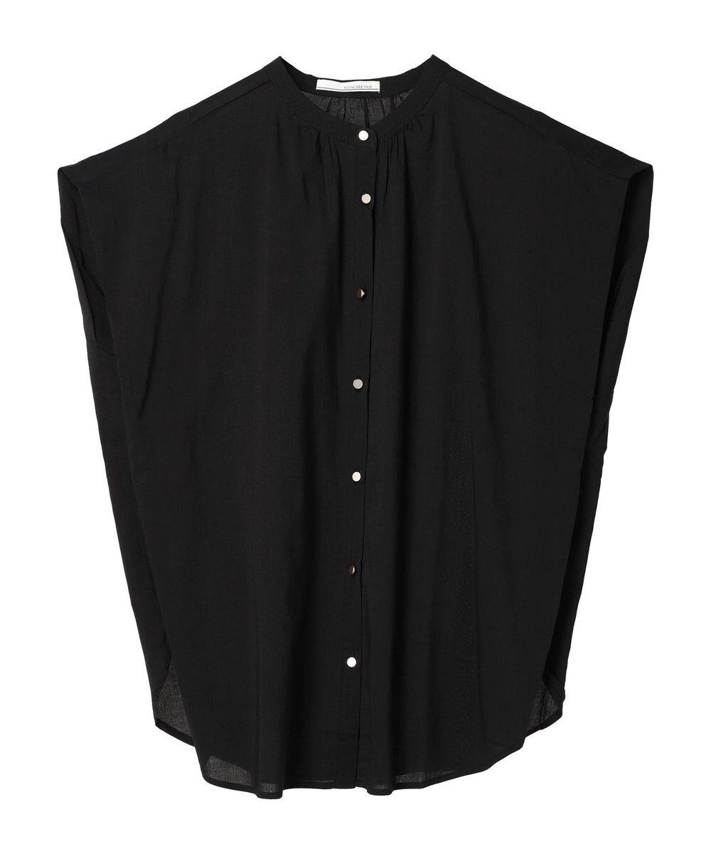 Green Parks ・ＥＬＥＮＣＡＲＥ　ＤＵＥバンドカラーノースリチュニック 