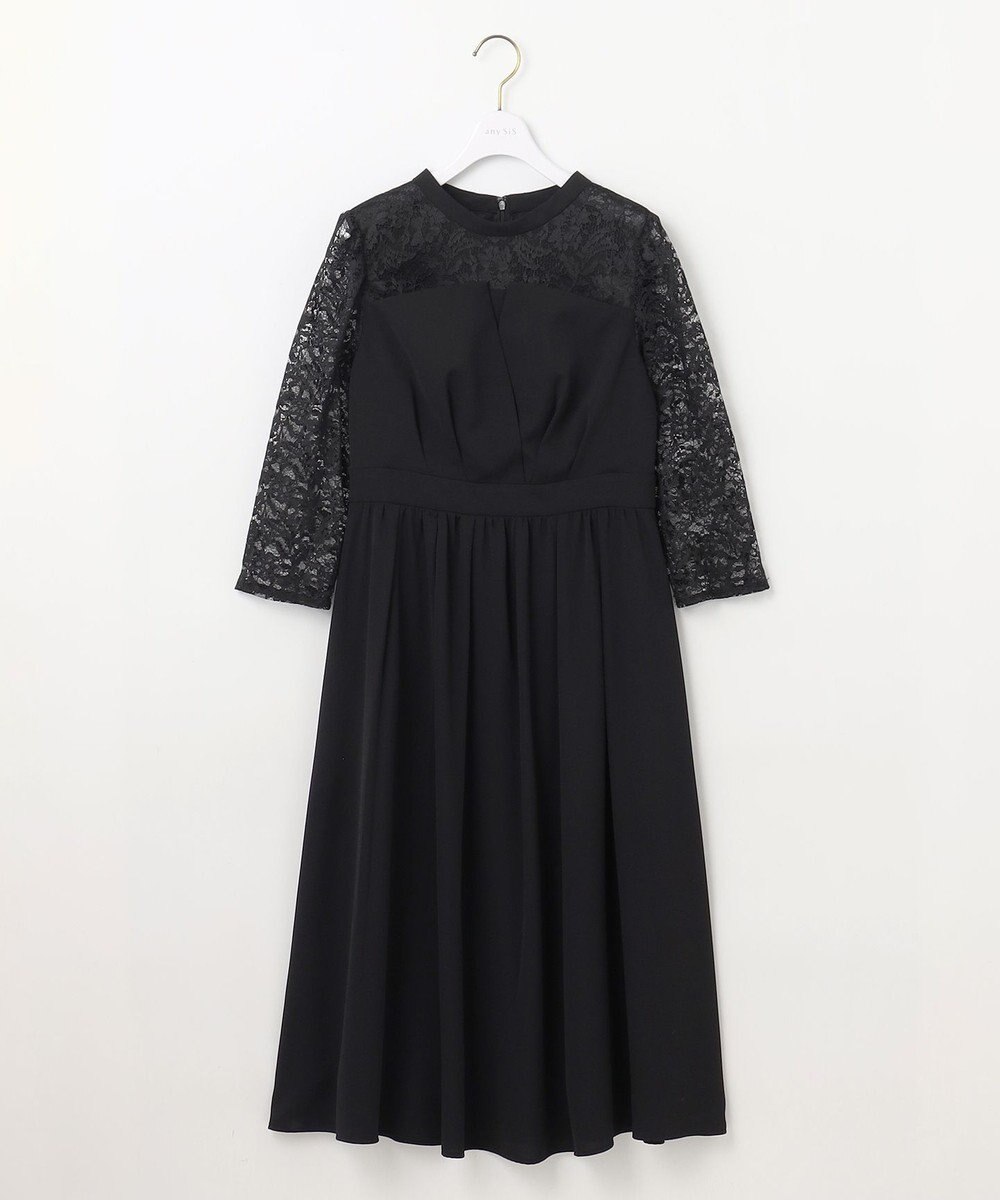 ANY SIS 【洗える】ビスチェディテール ドレス 