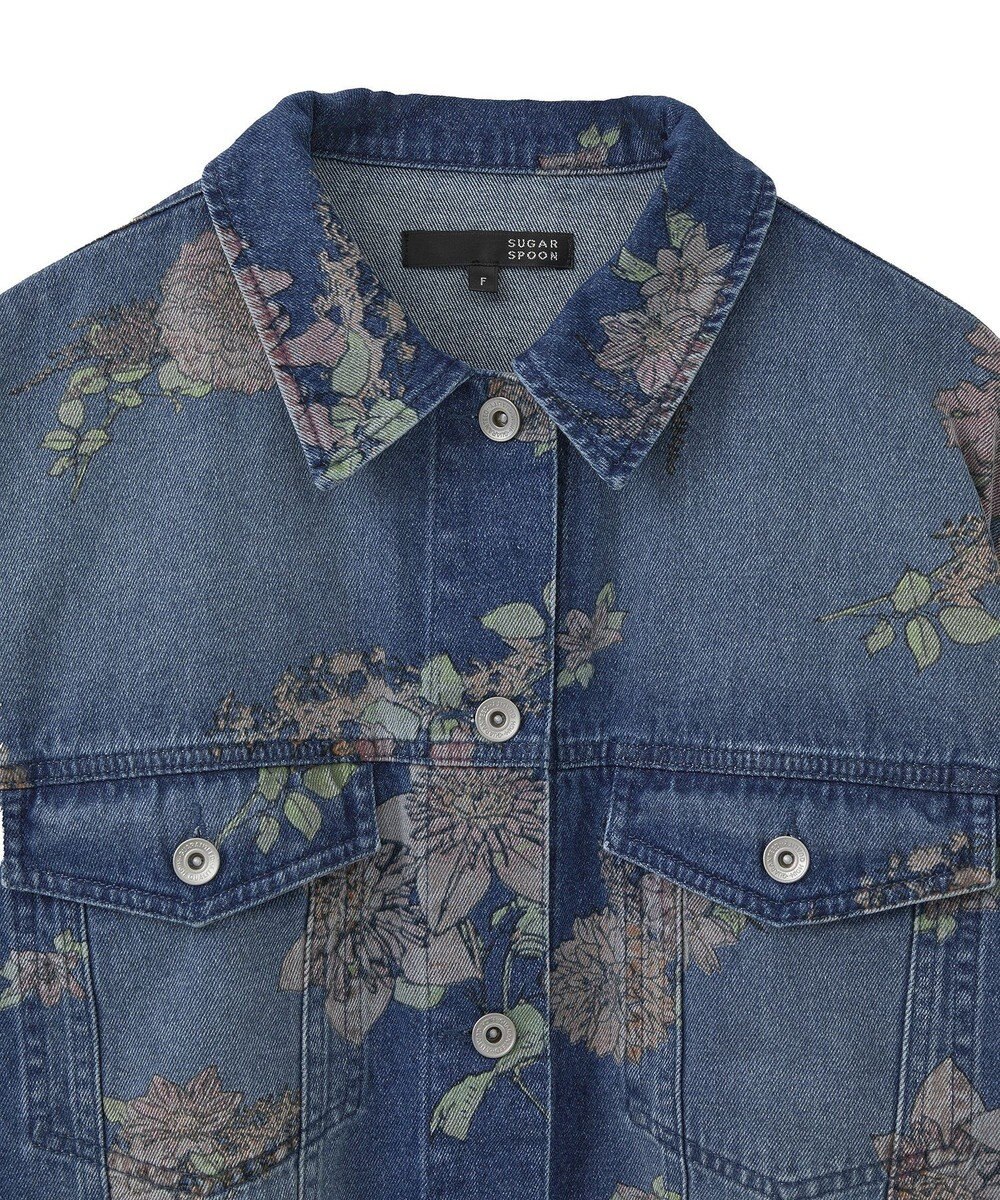 Green Parks ・SUGAR SPOON フラワーptオーバーGジャン 