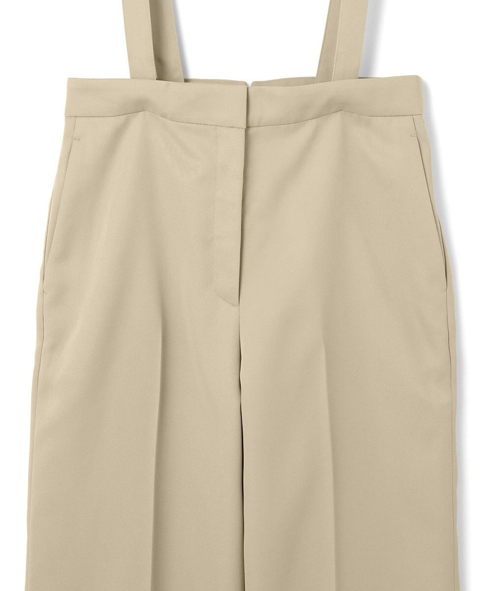 ICB L 【CLASSY.1月号掲載・2WAY・洗える】 クリアサテン ワイドストレートパンツ 