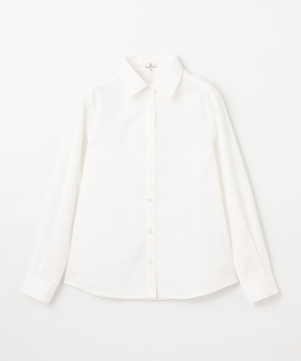 組曲 KIDS 【150-170㎝】リボン付き ブラウス 