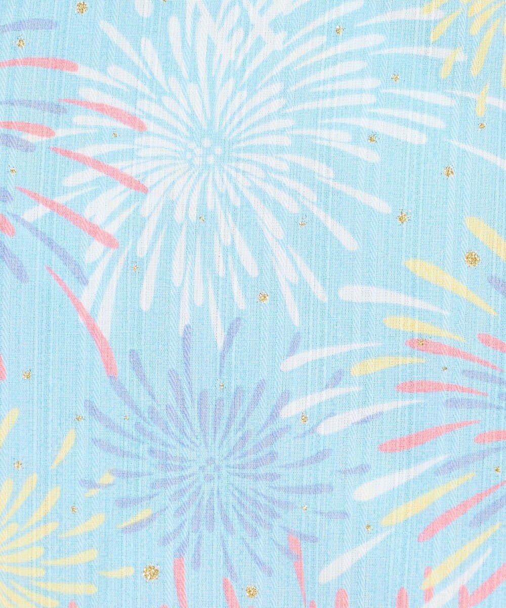 ANY KIDS 簡単帯付き 甚平セット 