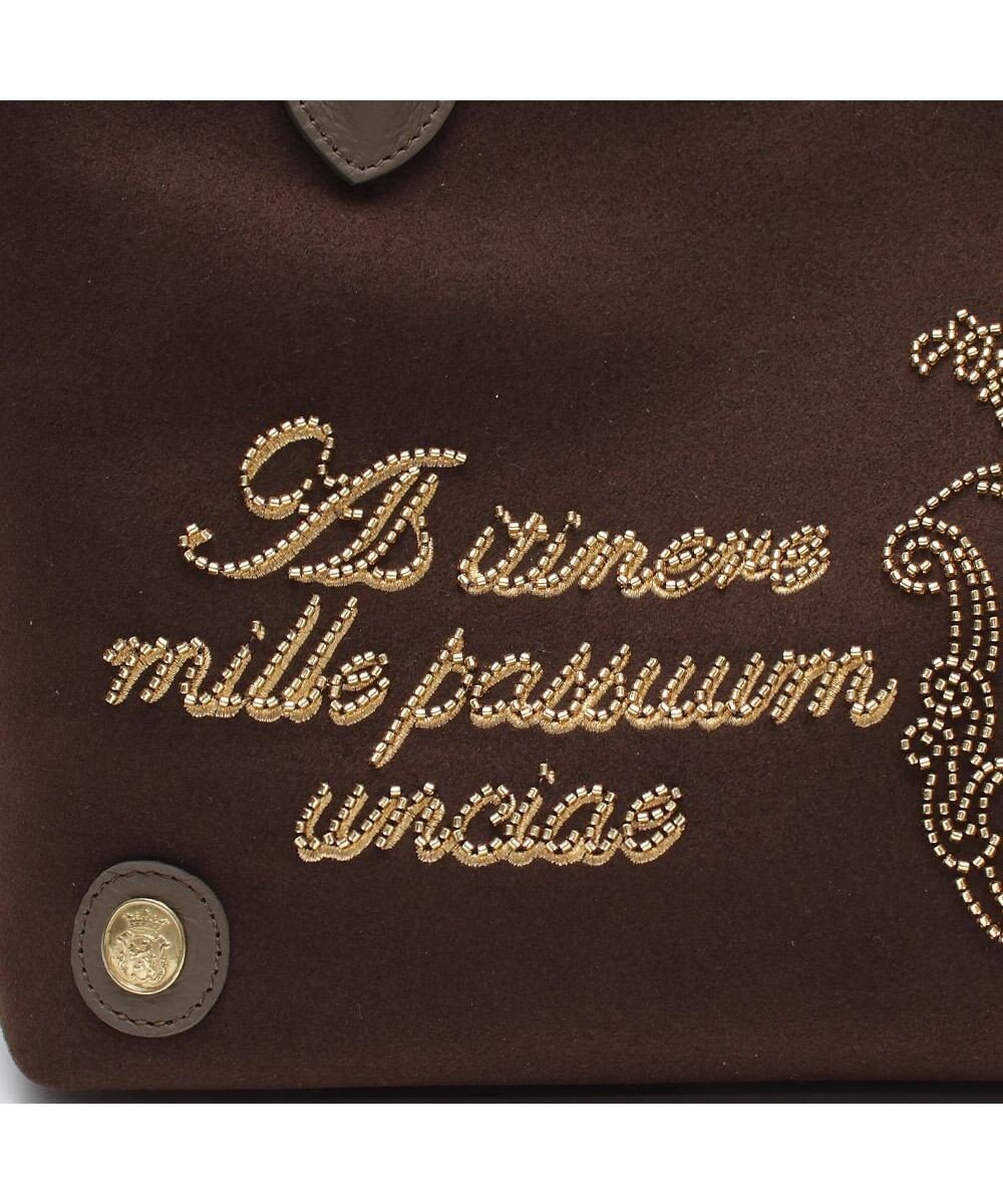 A.D.M.J. 【ファブリック】スエードプラス/マーキスショルダーストラップ付トート25cm 