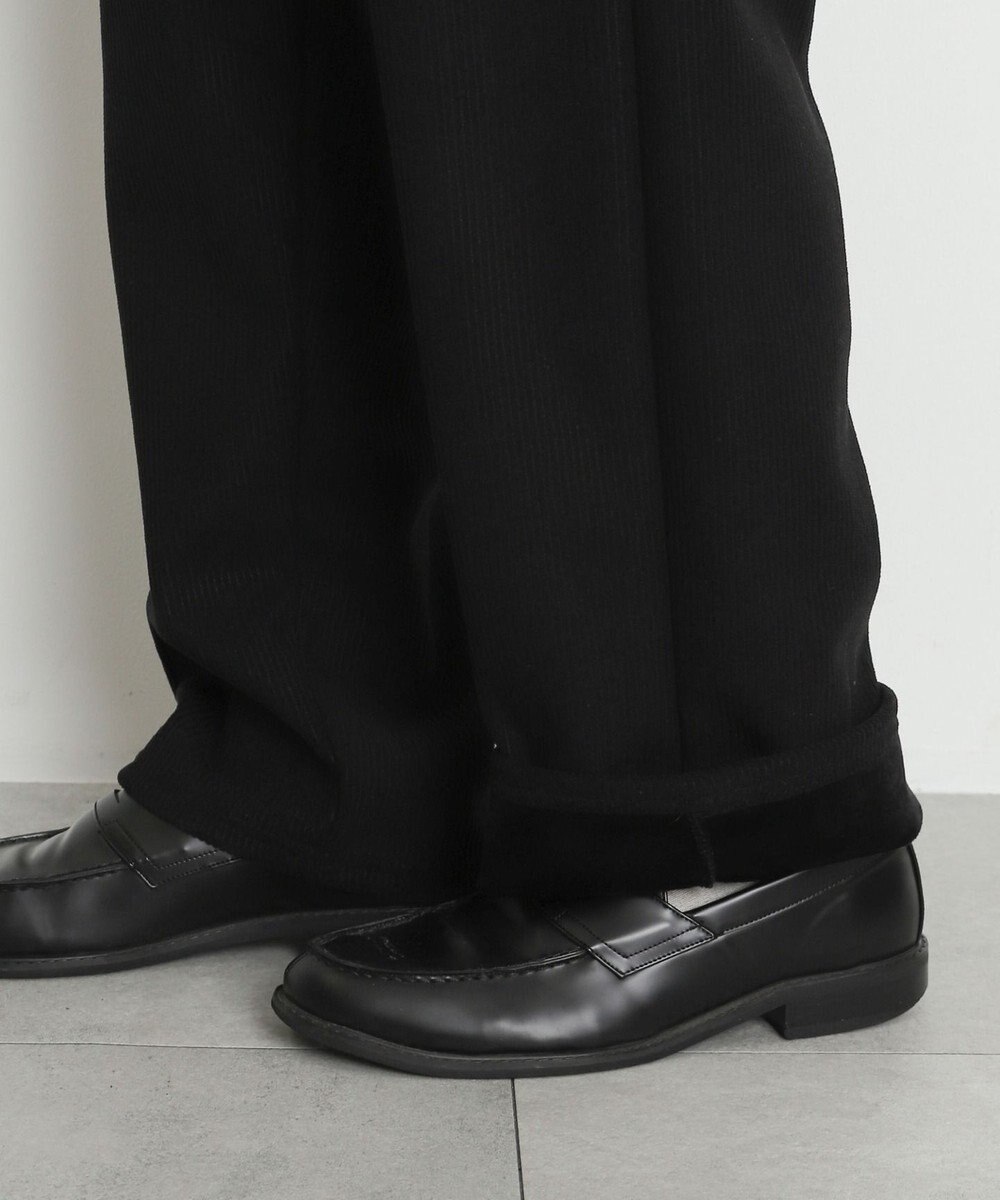 WEGO 【暖パンツ/SMLサイズ展開】裏ベロアシェフパンツ 