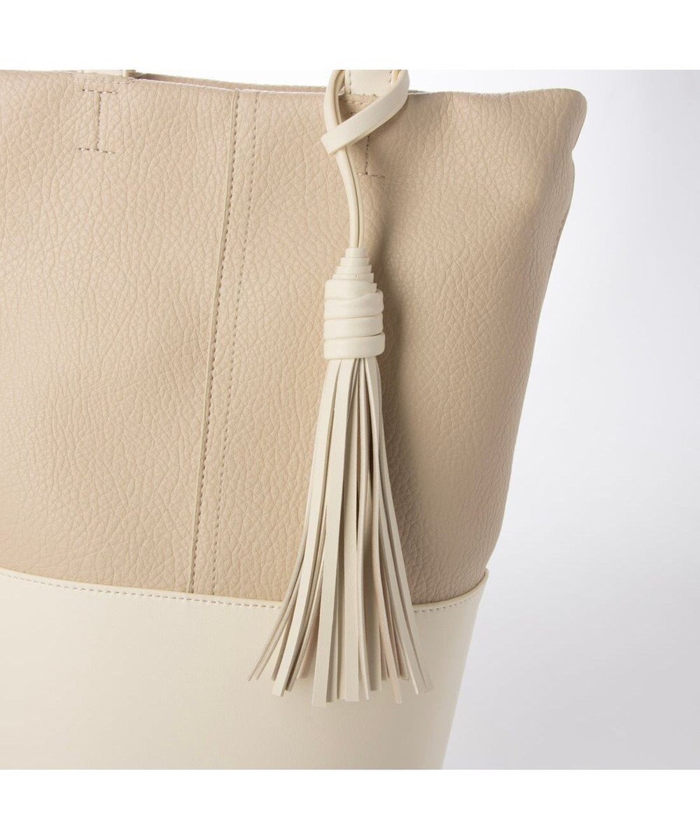 UNBILLION カシュカシュ cachecache / タッセル付きバケツ2wayバッグ 