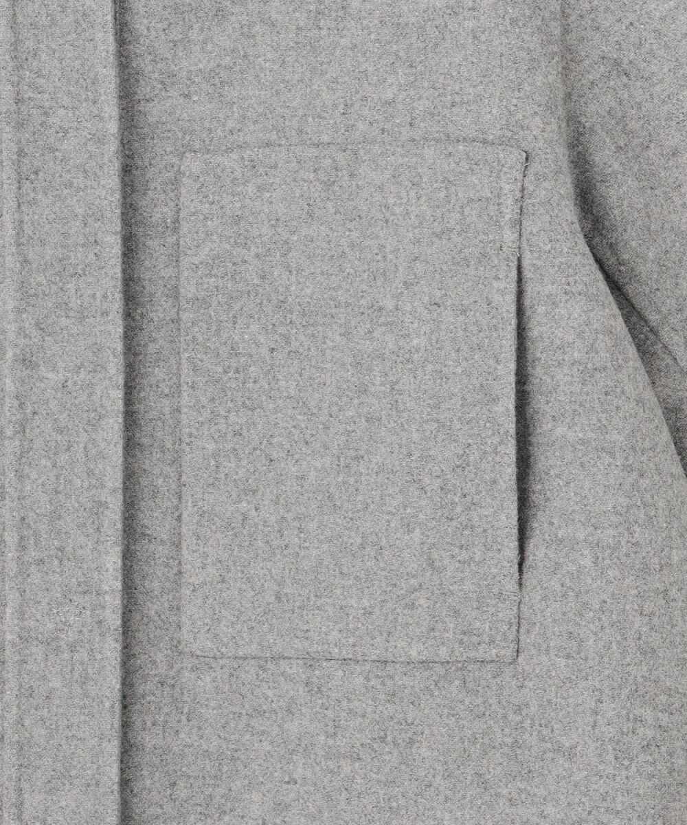 BEIGE， CHAMPIONNET / ウールメルトン シャツジャケット 