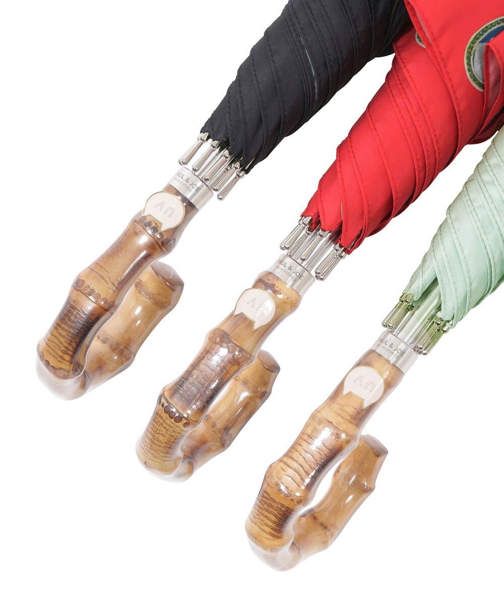 MOONBAT ポール & ジョー (PAUL & JOE ACCESSOIRES) 長傘 キャッツ カメオ UV 