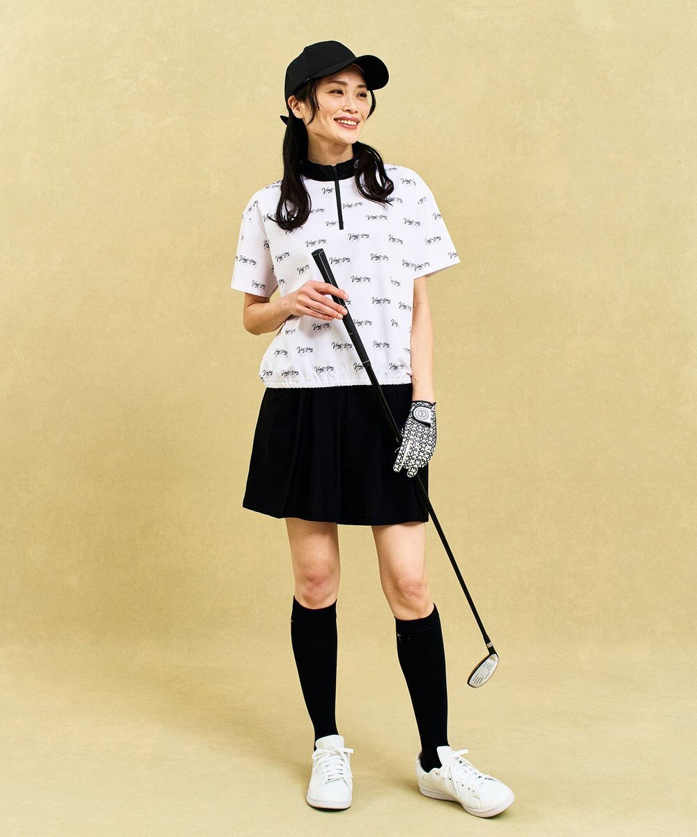 23区GOLF 【WOMEN】ウェストドローコードモック 