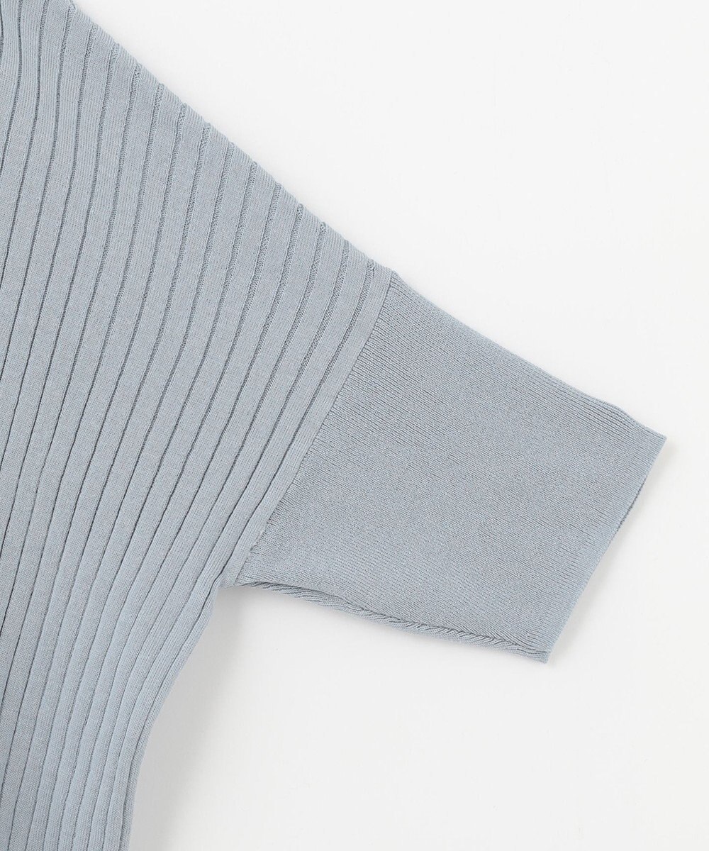 J.PRESS LADIES 【洗える】コットンシルクリラクシー Vネック ニット 