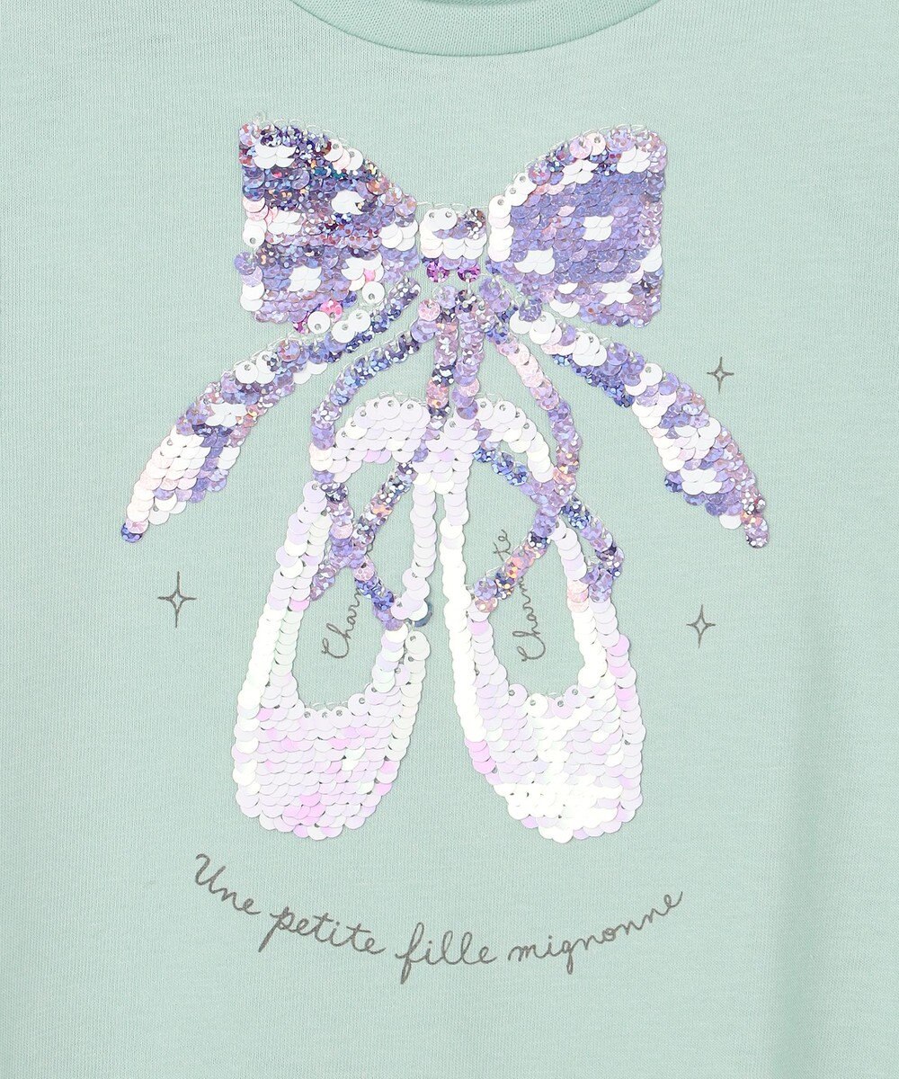 ANY KIDS ミラクルスパンコール 長袖Tシャツ 