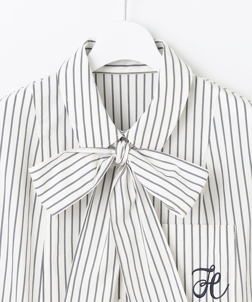 Feroux 【2WAY】リボンタイシャツ ワンピース 