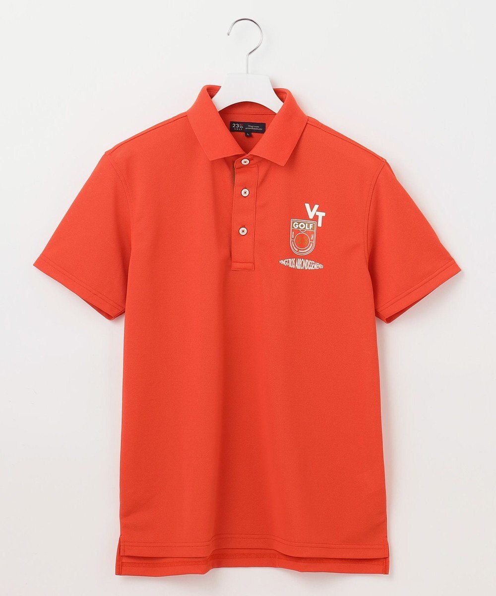 23区GOLF 【MEN】【吸水速乾/UVカット】エイトロックポロシャツ 