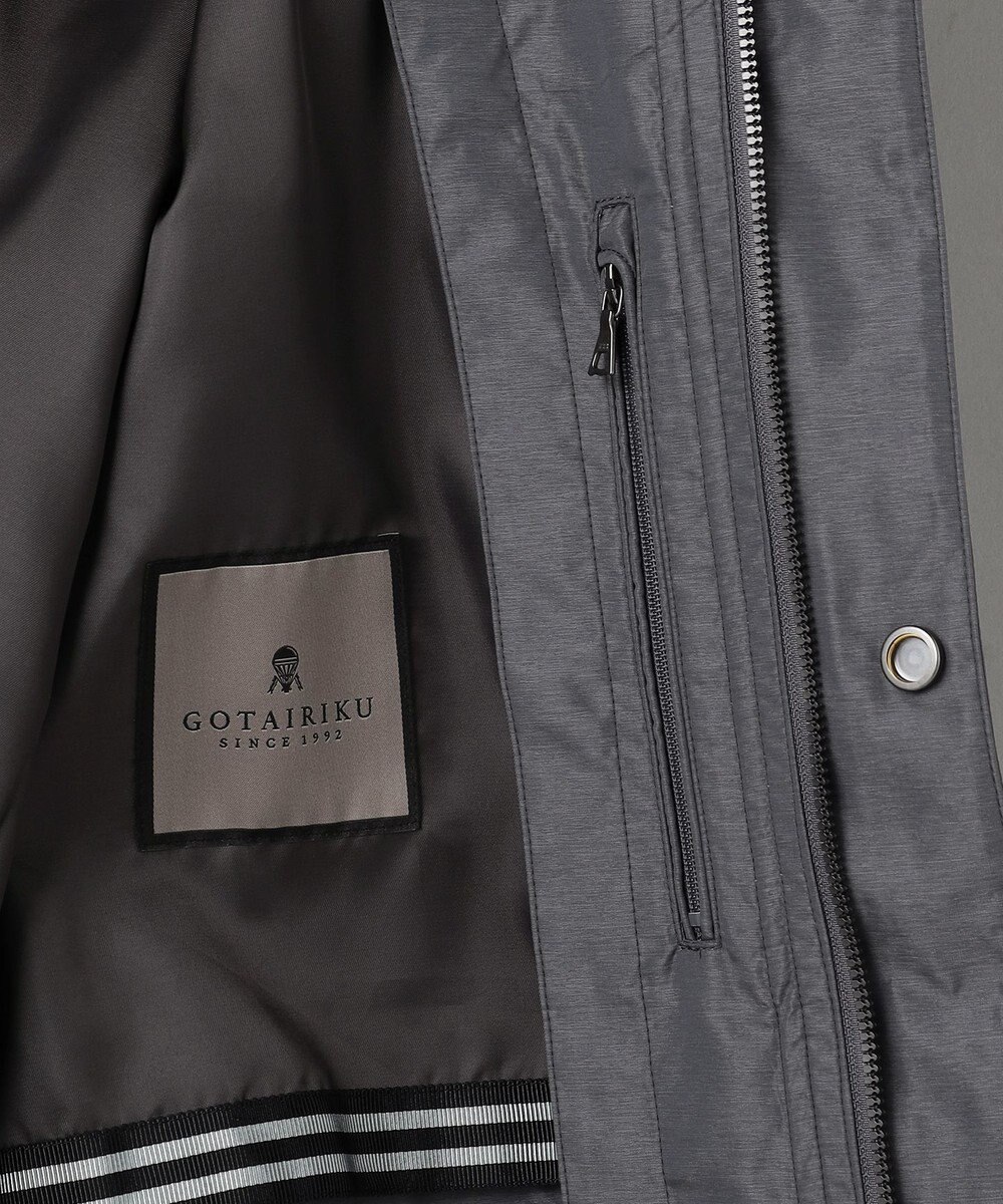 GOTAIRIKU ダウンライナー装着可【仕事で着用可】メランジシャンブレー スプリングブルゾン(26年モデル) 