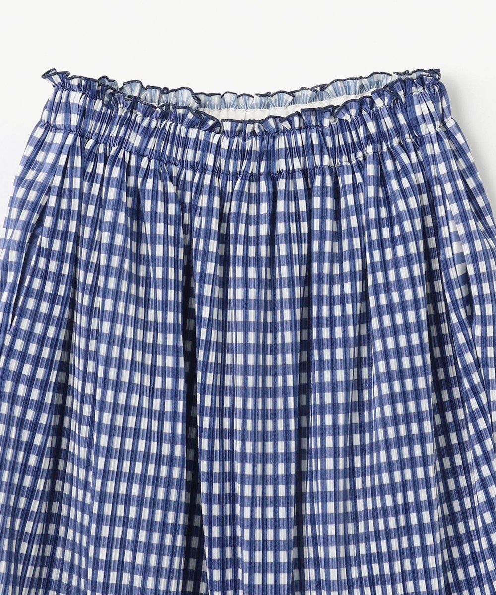 組曲 KIDS 【150-160㎝】ギンガムチェックプリーツ スカート 
