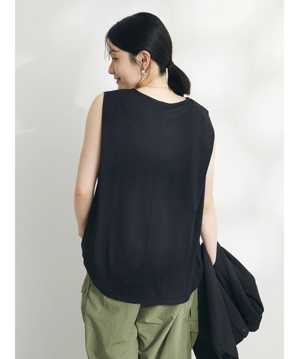 CRAFT STANDARD BOUTIQUE 肩タックノースリーブプルオーバー 