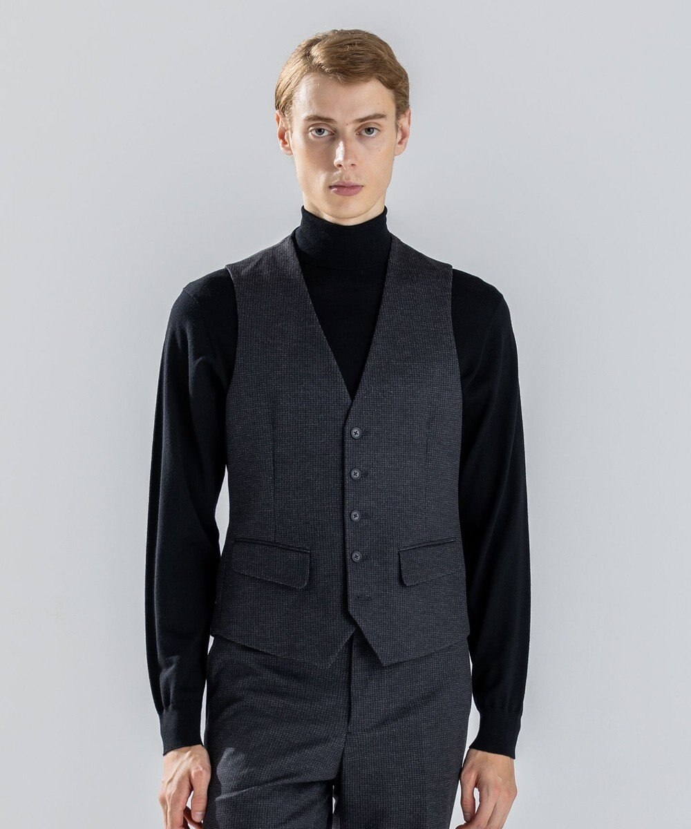 JOSEPH HOMME 新素材【ストレッチ/セットアップ対応】クリアドビージャージー ジレ 