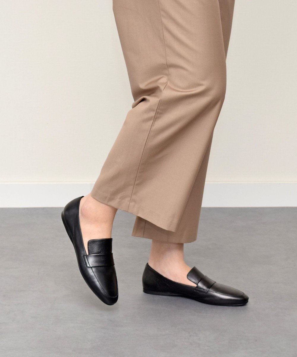 INTER-CHAUSSURES 【FABIO RUSCONI】モカデザインレザーシューズ 