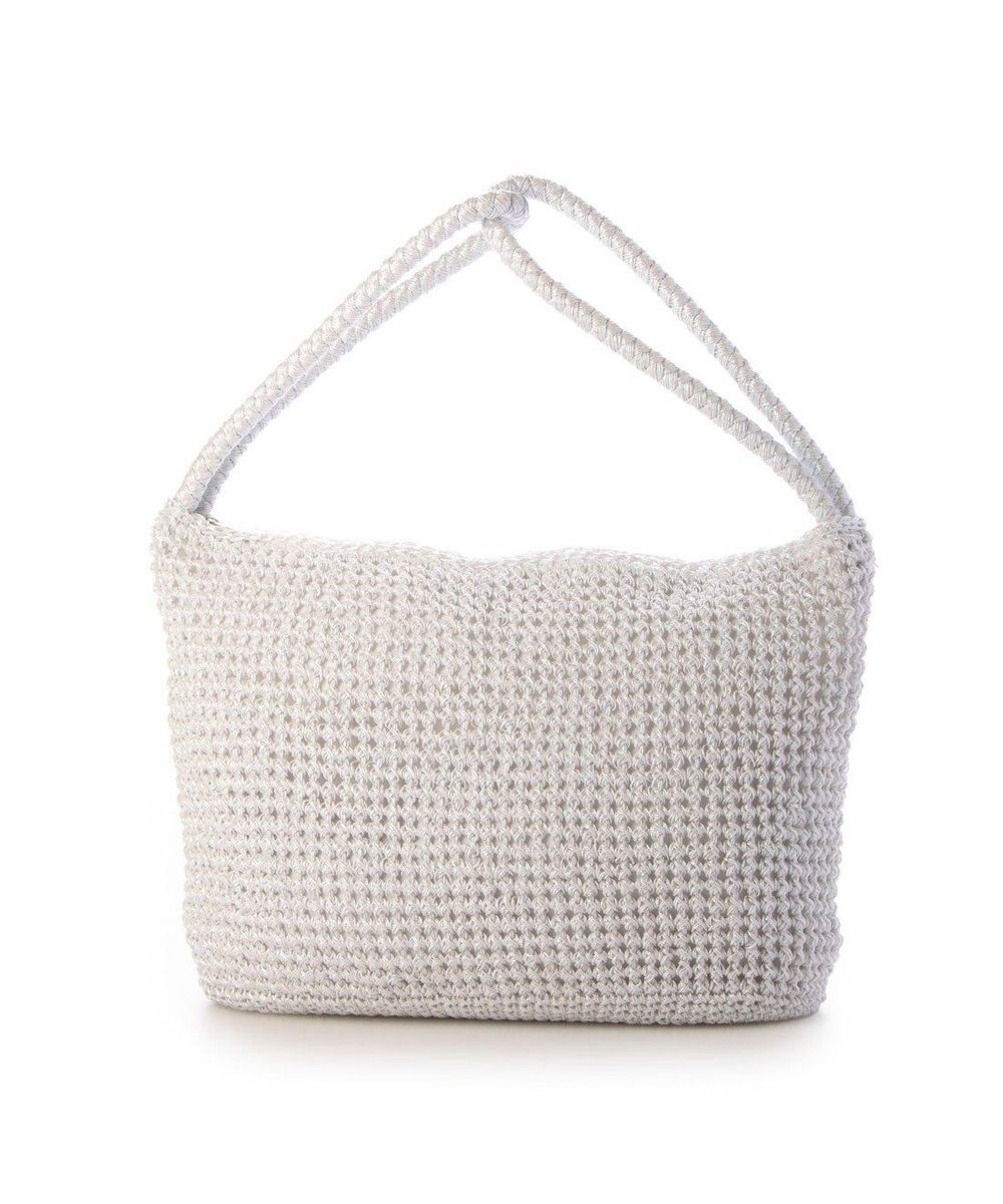 UNBILLION カシュカシュ cachecache / 2wayハンドルメタリックコード編みトートバッグ 