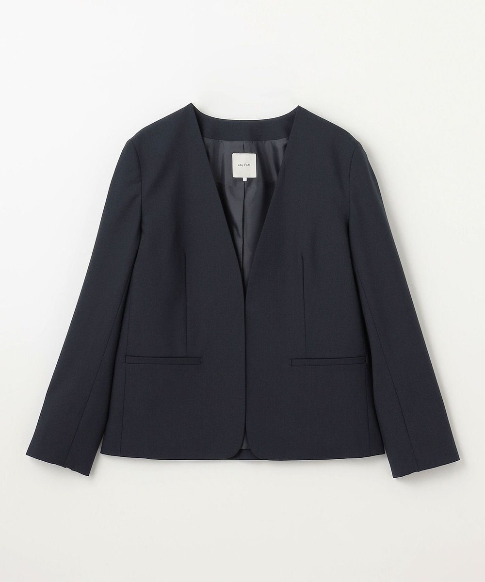 ANY L 【手洗い可/ストレッチ/セットアップ可】イージーケアジャケット 