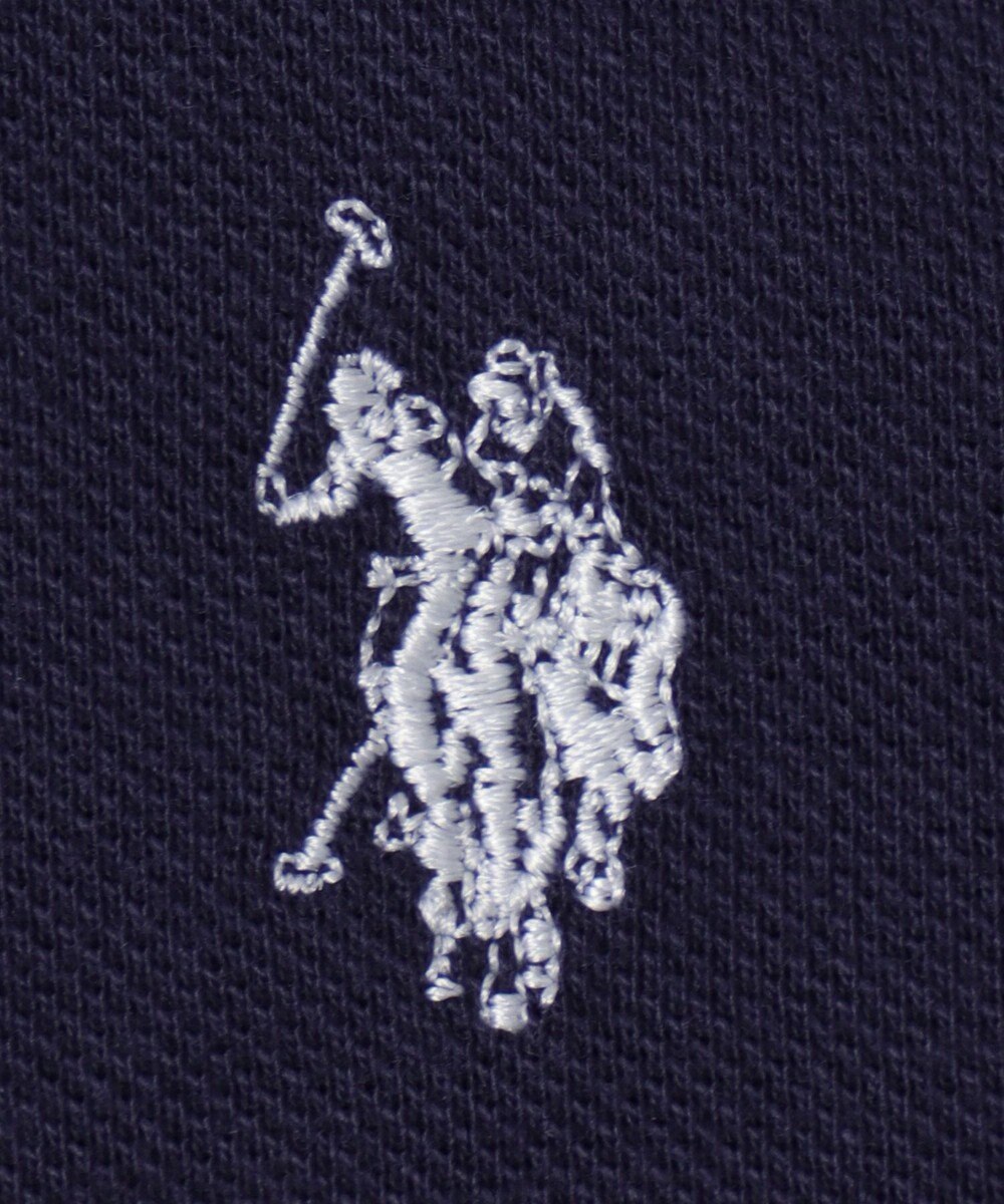 WEGO 【ユニセックス着用ITEM/SMLサイズ展開】別注USPOLOラインポロシャツ 