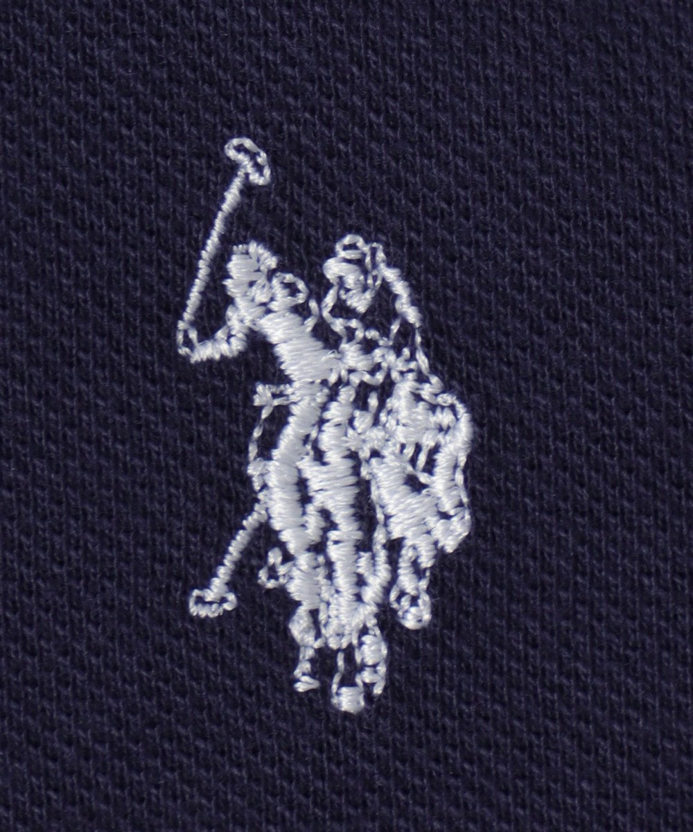 WEGO 【26年春夏新カラー登場/ユニセックス着用ITEM/SMLサイズ展開】U.S. POLO ASSN.別注ラインポロシャツ