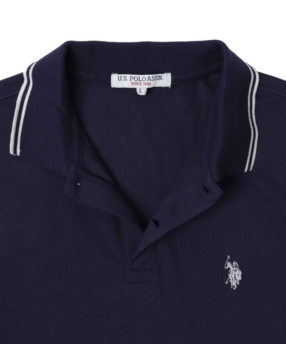 WEGO 【26年春夏新カラー登場/ユニセックス着用ITEM/SMLサイズ展開】U.S. POLO ASSN.別注ラインポロシャツ