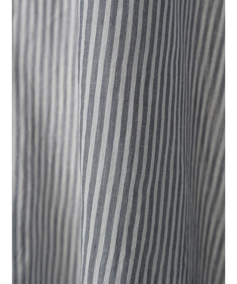 CRAFT STANDARD BOUTIQUE インド綿バンドカラーワンピース 