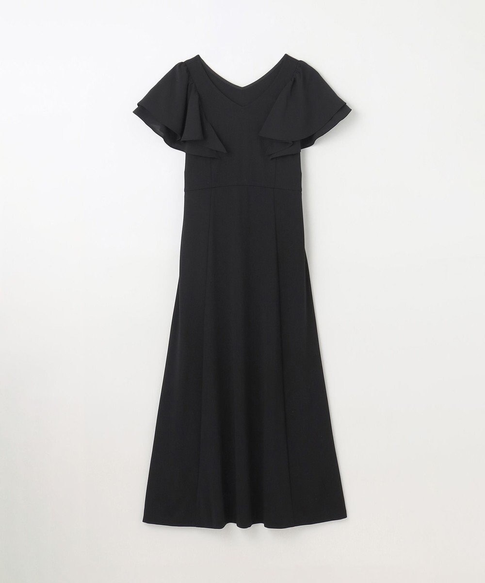 GRACE CONTINENTAL フリルスリーブカットワンピース 