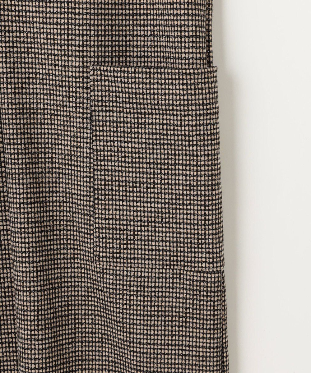 ANY ラメチェックジャガードワンピース 