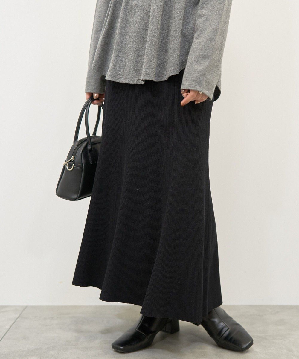 AMERICAN HOLIC リブマーメイドスカート 